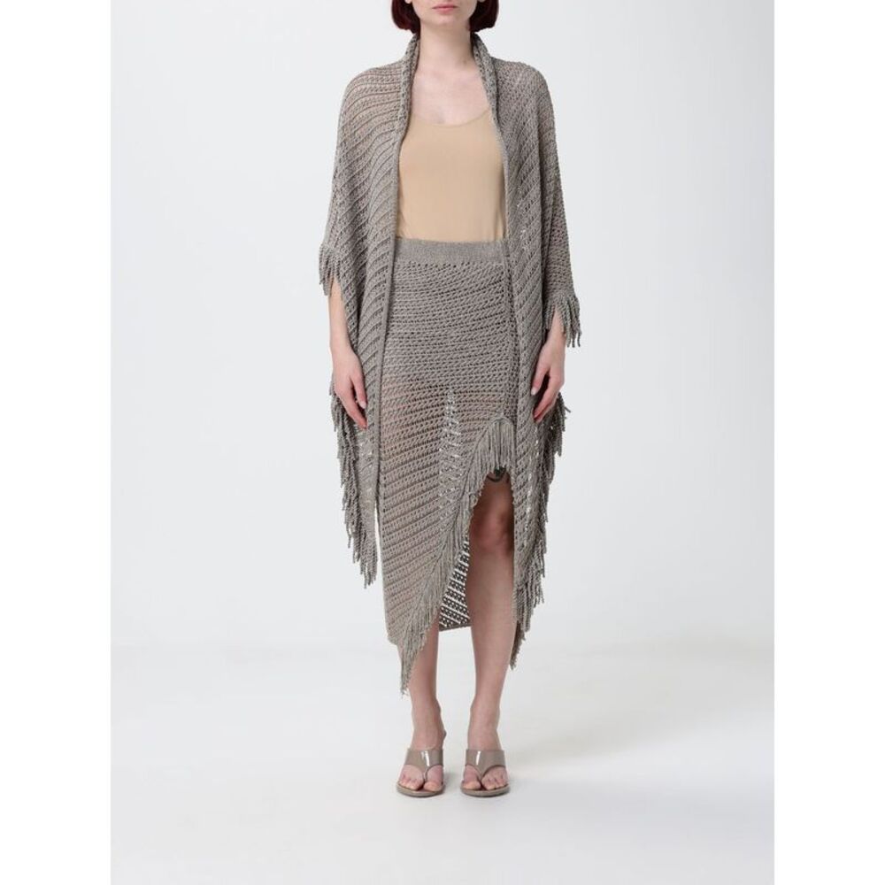 Simona Corsellini Scarf Woman Beige